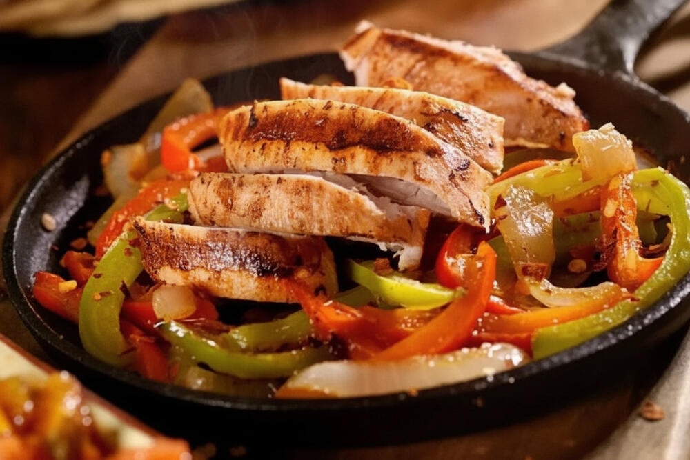 LUNCH-CHICKEN FAJITAS